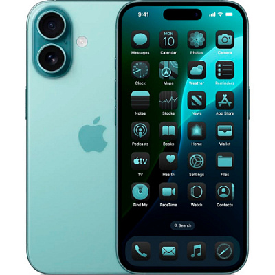 Смартфон Apple iPhone 16 Plus 512 ГБ бирюзовый